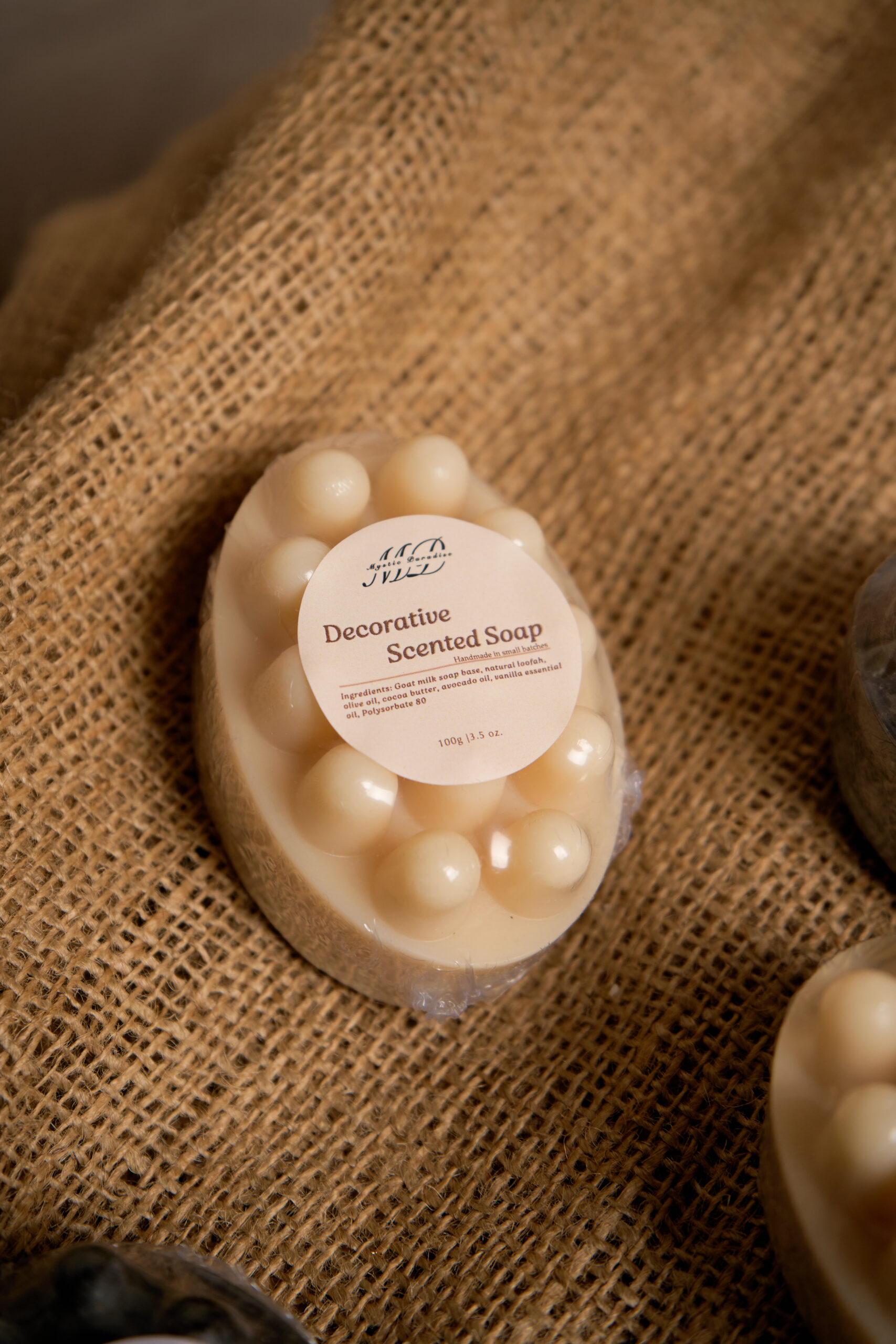 Vanille Loofah-Seife (Weiß) Vanille Loofah-Seife (Weiß)