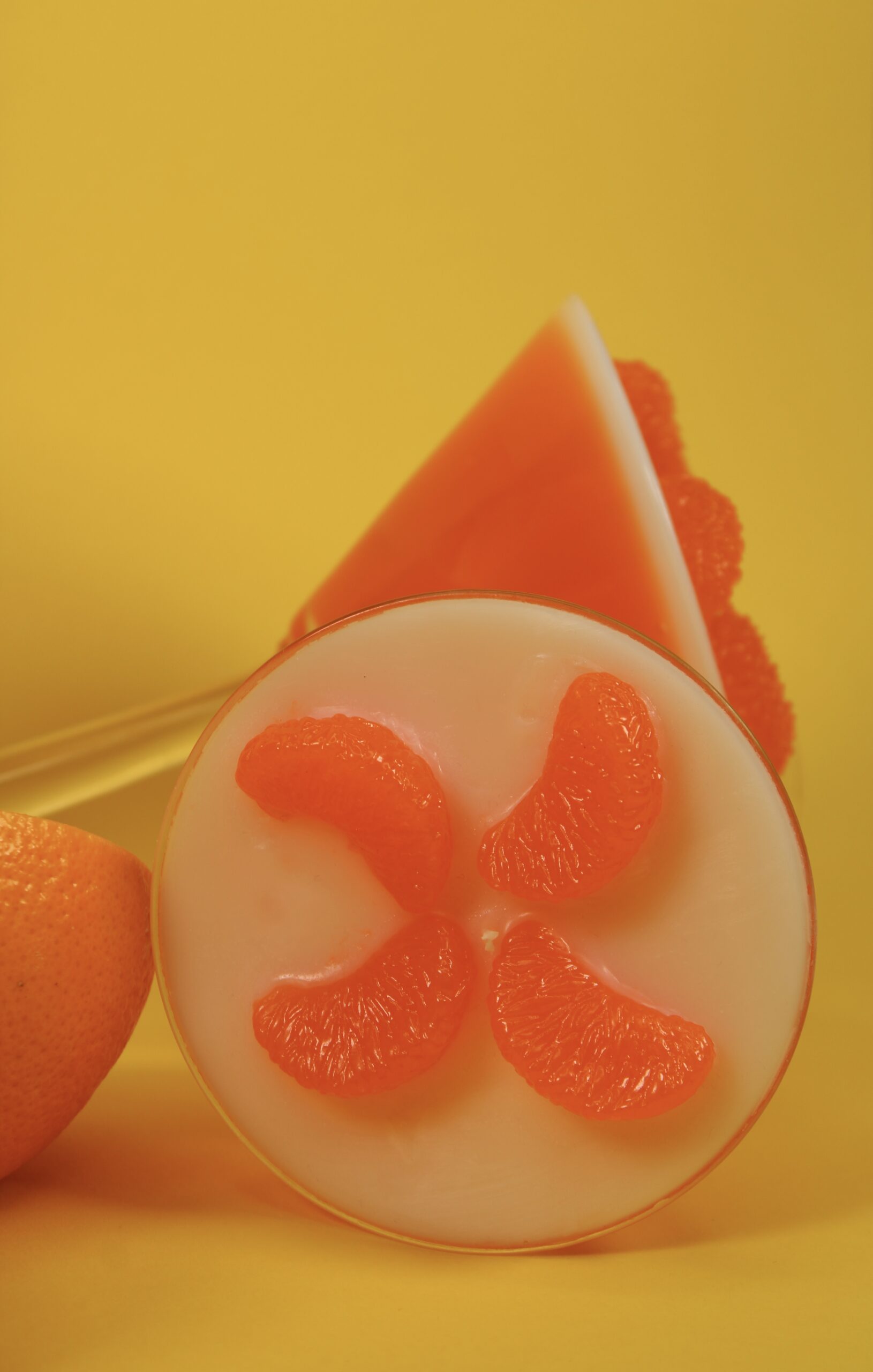 handgemachte cocktailkerze mit gelwachs mandarinen – citrus & mandarine duft | 290 g handgemachte cocktailkerze mit gelwachs mandarinen – citrus & mandarine duft | 290 g